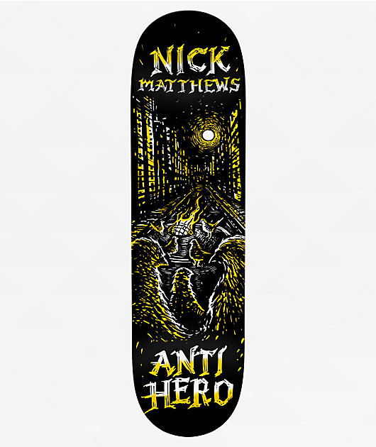 Anti-Hero Matthews Fireside 8.5" Skateboard Deck