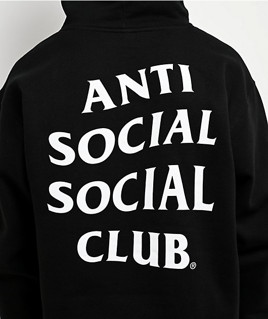 Anti Social Social Club Mind Games Black Hoodie