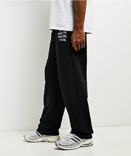 Anti Social Social Club Mind Games Black Sweatpants