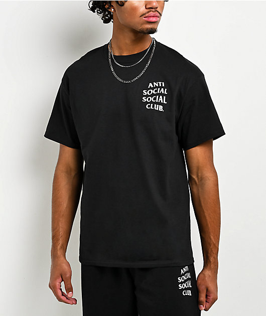 Anti Social Social Club Mind Games Black T-Shirt | Zumiez