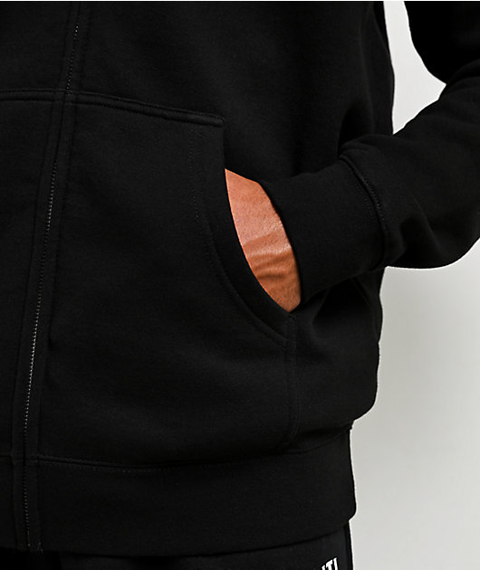 Anti Social Social Club Mind Games Black Zip Hoodie