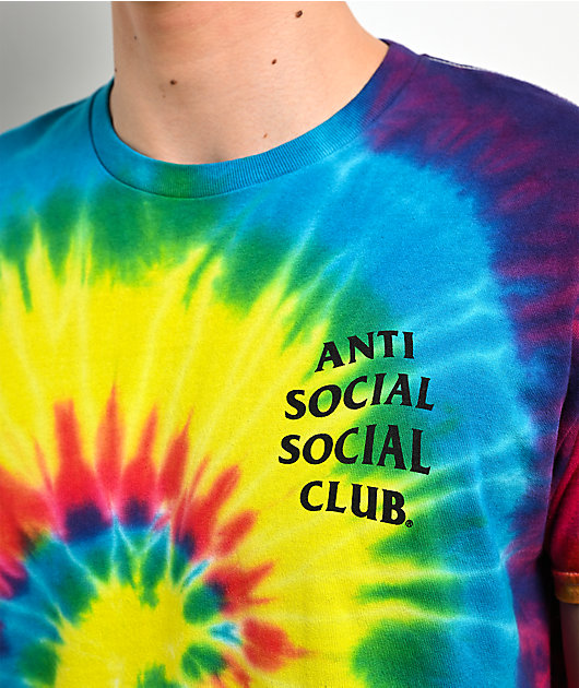 Anti Social Social Club Mind Games Tie Dye T-Shirt