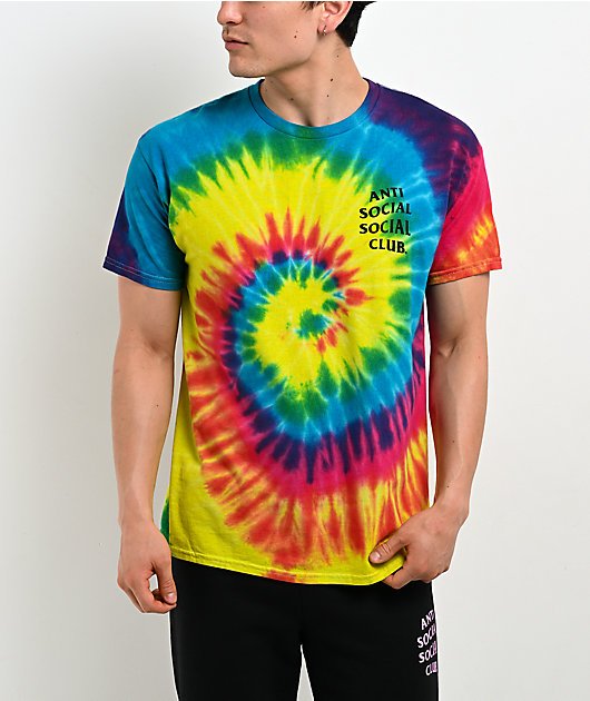 Anti Social Social Club Mind Games Tie Dye T-Shirt