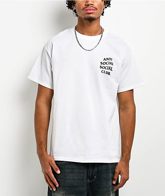 Anti Social Social Club Mind Games White T-Shirt | Zumiez