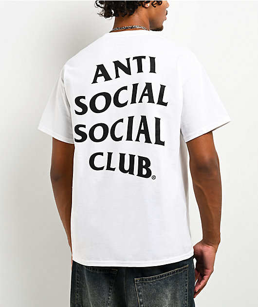 Anti Social Social Club Mind Games White T-Shirt | Zumiez