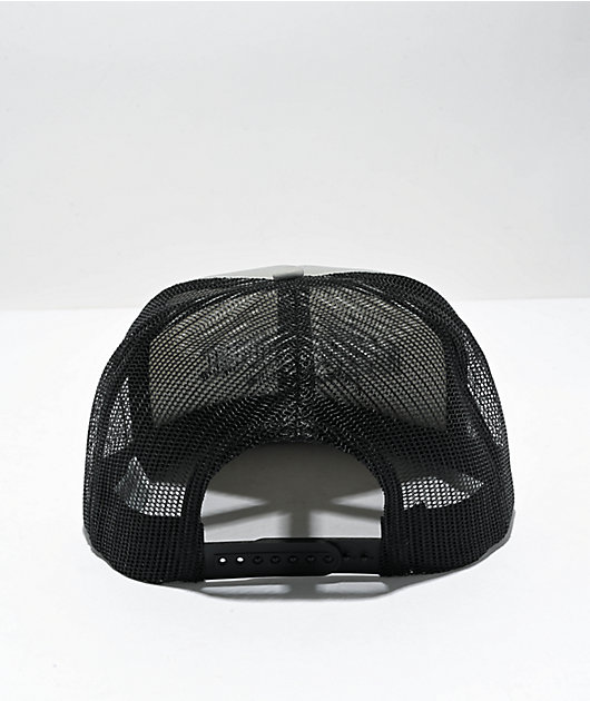Any Means Necessary Agoraphobic Grey Trucker Hat