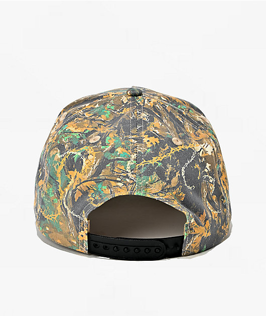 Any Means Necessary Mayhem Camo Snapback Hat