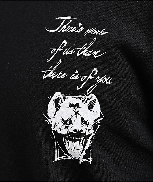 Any Means Necessary More Of Us Black T-Shirt