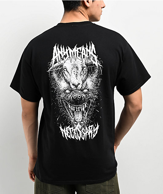 Any Means Necessary More Of Us Black T-Shirt