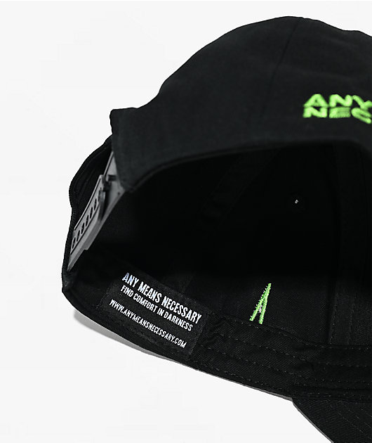 Any Means Necessary x Type O Negative Bloody Kisses Black Snapback Hat