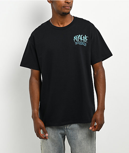 Apache Clouded Black T-Shirt