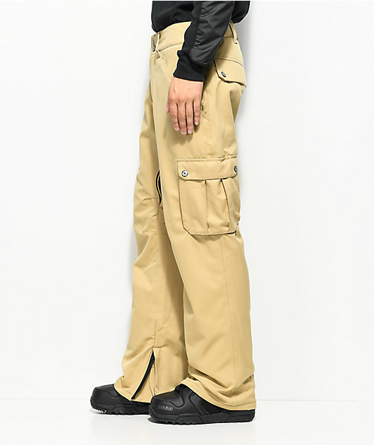 Aperture Alive Cargo Khaki 10K Snowboard Pants