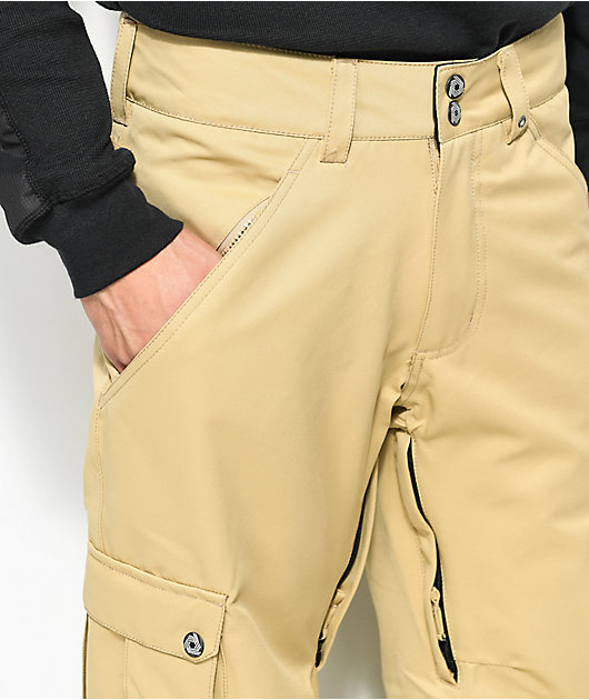 Aperture Alive Cargo Khaki 10K Snowboard Pants