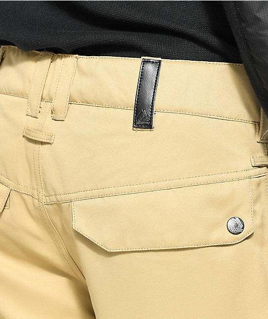 Aperture Alive Cargo Khaki 10K Snowboard Pants