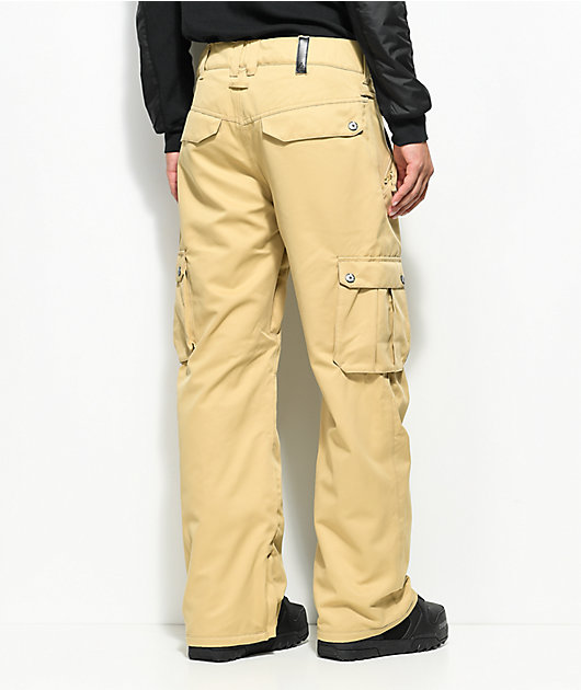 Aperture Alive Cargo Khaki 10K Snowboard Pants
