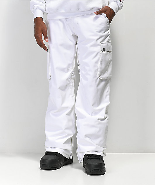 Aperture Alive White 10k Snowboard Pants Zumiez