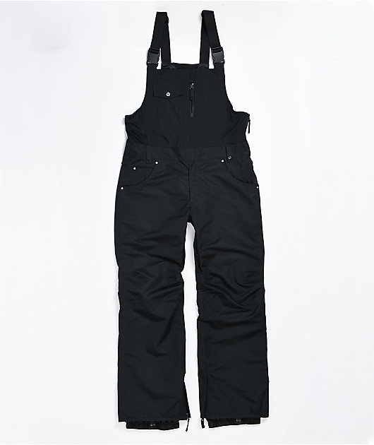 Aperture Bibber Black 10K Bib Snowboard Pants