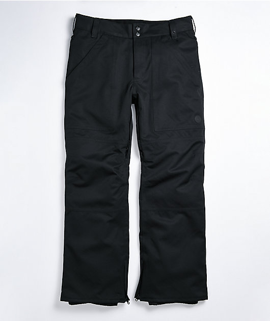 Aperture Boomer Black 10K Snowboard Pants | Zumiez.ca