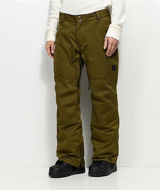 Olive green snow pants Clearance