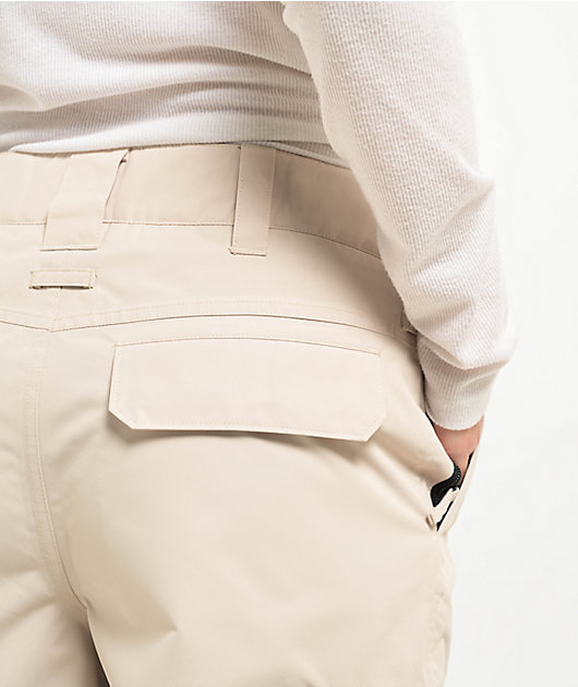 Aperture Cedar Park Tan 10K Snowboard Pants 2025 | Zumiez
