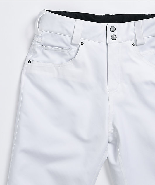 Aperture Crystaline White 10K Snowboard Pants
