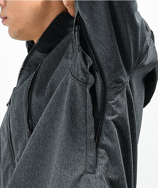 Aperture Green Valley Grey Denim 10K Chaqueta de snowboard