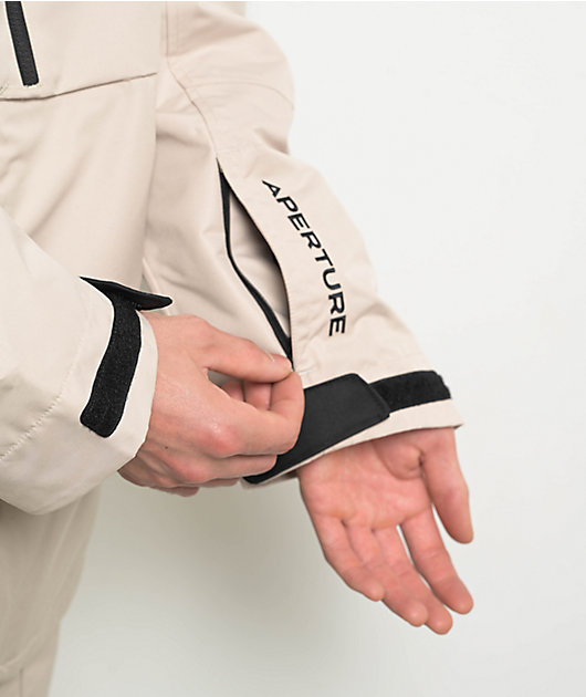 Aperture Mission Natural & Black 10K Snowboard Jacket | Zumiez