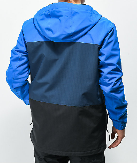 Aperture Penny Chamarra de snowboard 10K negra y azul