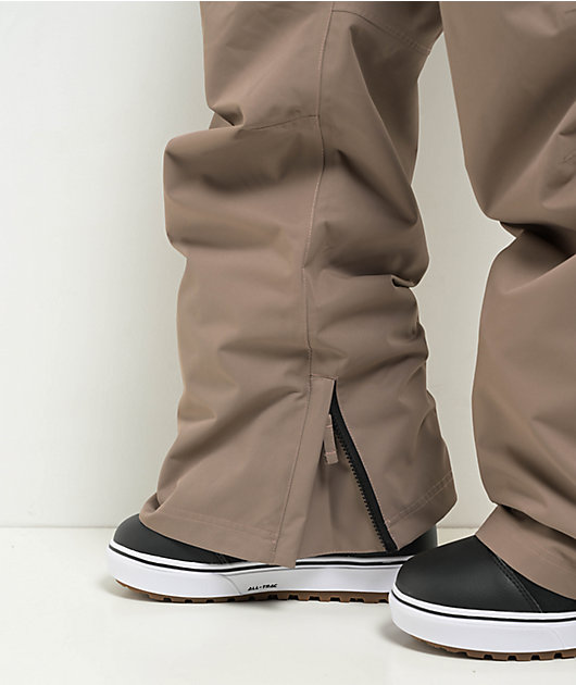 APERTURE スノーボードウェア Aperture Women's Ranger Asymmetrical Deep Taupe & Black 10K