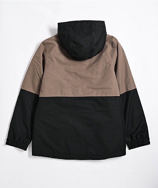 APERTURE スノーボードウェア Aperture Women's Ranger Asymmetrical Deep Taupe & Black 10K