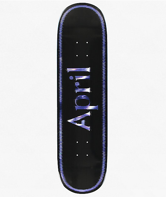 April OG Logo Fractured Twin 8.25" Skateboard Deck