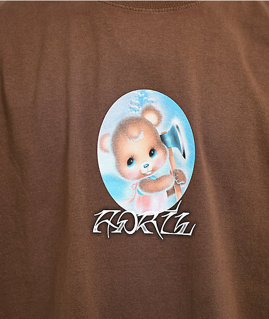 April Bear Brown T-Shirt