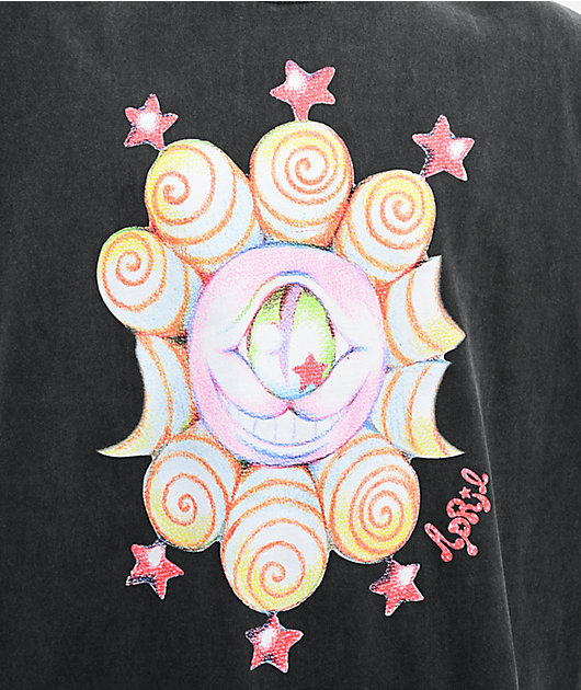 April Shane Black Wash T-Shirt