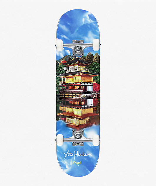 April Yuto Kinkaku-Ji 8.25 Skateboard Complete