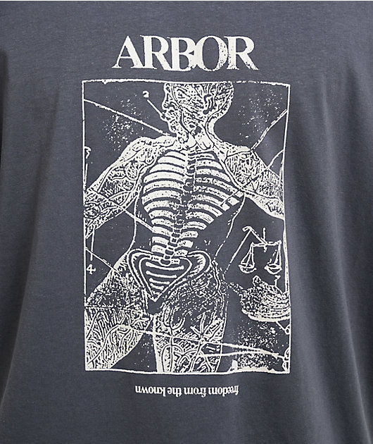 Arbor Anatomy Grey T-Shirt