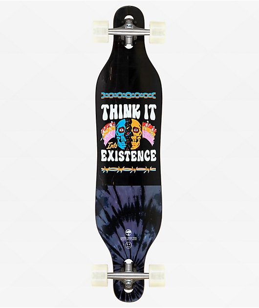 Arbor Axis Artist Boss Dog 37" Drop Through Longboard Complete
