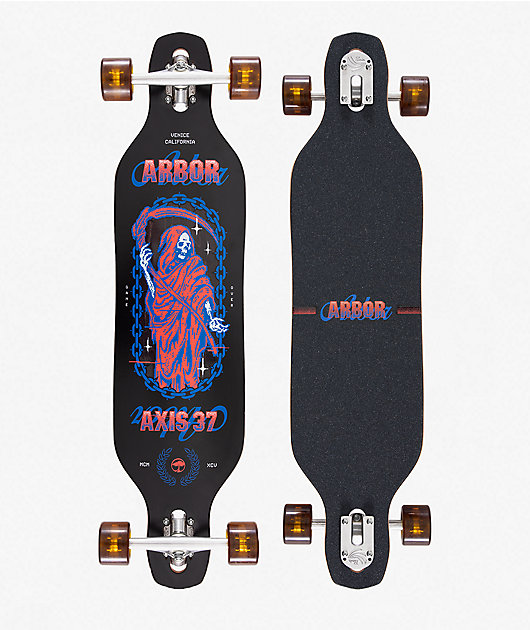 Arbor Axis Journey Reaper 37" Drop Through Longboard Complete
