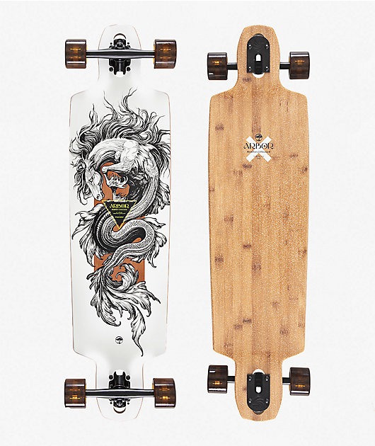 Arbor Dropcruiser Darmaeva 38" Drop Through Longboard Complete