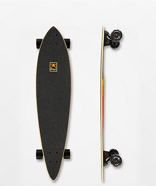 Arbor Fish Draplin 37" Pintail Longboard Complete