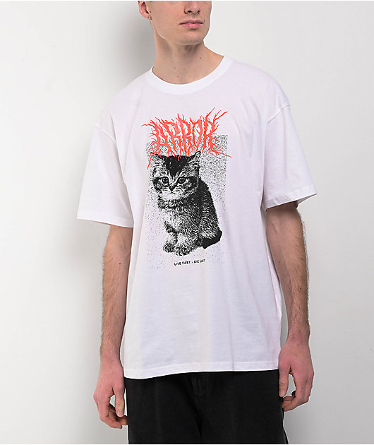 Arbor Kitten White T-Shirt