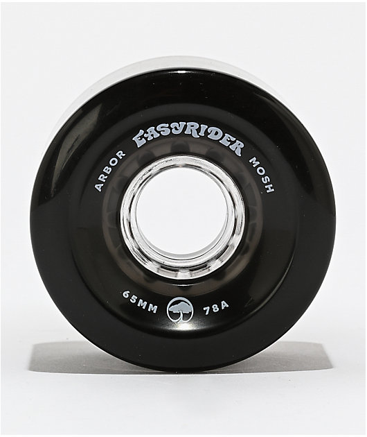 Arbor Mosh Easyrider 65mm 78a Black Cruiser Skateboard Wheels | Zumiez