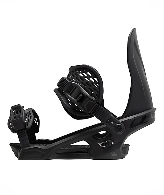 Arbor Spruce Black Snowboard Bindings 2024
