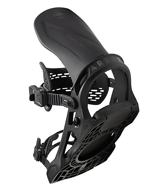Arbor Spruce Black Snowboard Bindings 2024