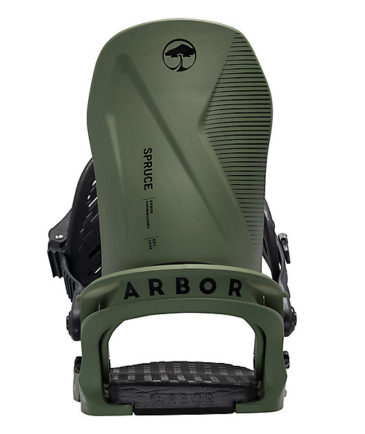 Arbor Spruce Green Snowboard Bindings 2024