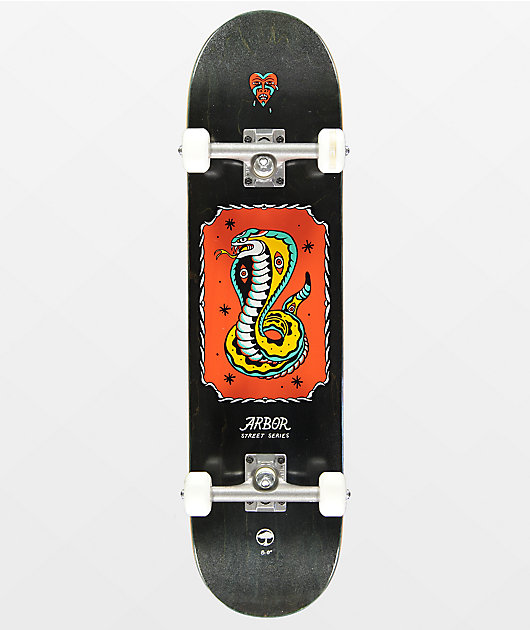 Arbor Street Inked 8.0" Skateboard Complete