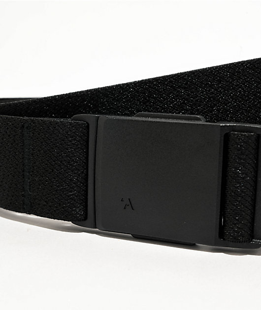 Arcade Essential Black Adventure Stretch Belt | Zumiez
