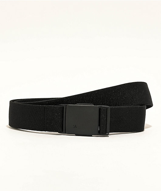 Arcade Essential Black Adventure Stretch Belt | Zumiez