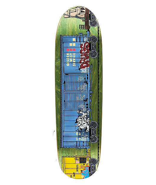 Art Project Gavelston Railroad 8.8" Skateboard Deck