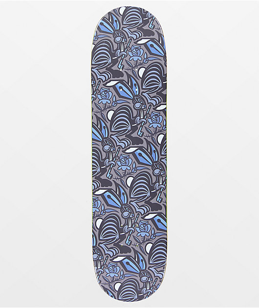 Art Project Rabbit Pattern 8.0" Skateboard Deck