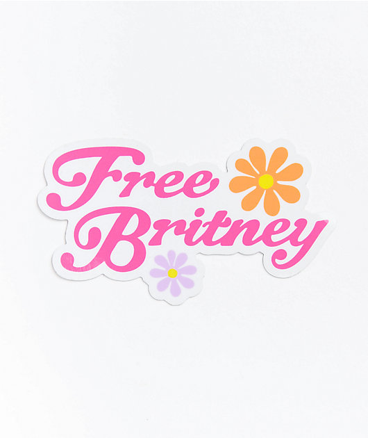 Artist Collective Britney Flower Sticker